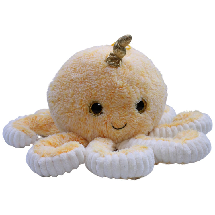 12310743 FLOTI Flos Toys, große orange Einhorn - Krake Kuscheltier Kumpel Leo Gebraucht Oktopus