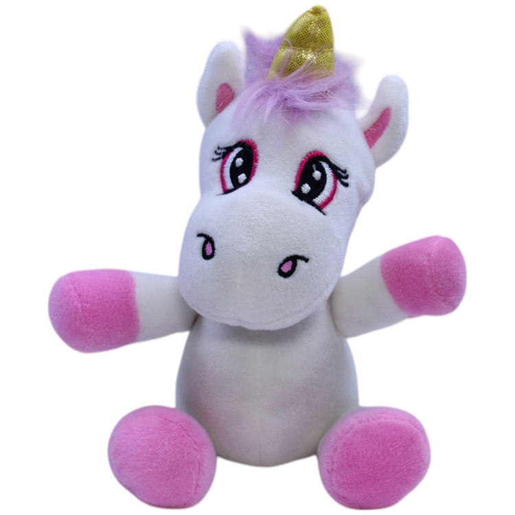 12310749 Unbekannt Süßes Einhorn, weiß - rosa Kuscheltier Kumpel Leo Fantasy Gebraucht