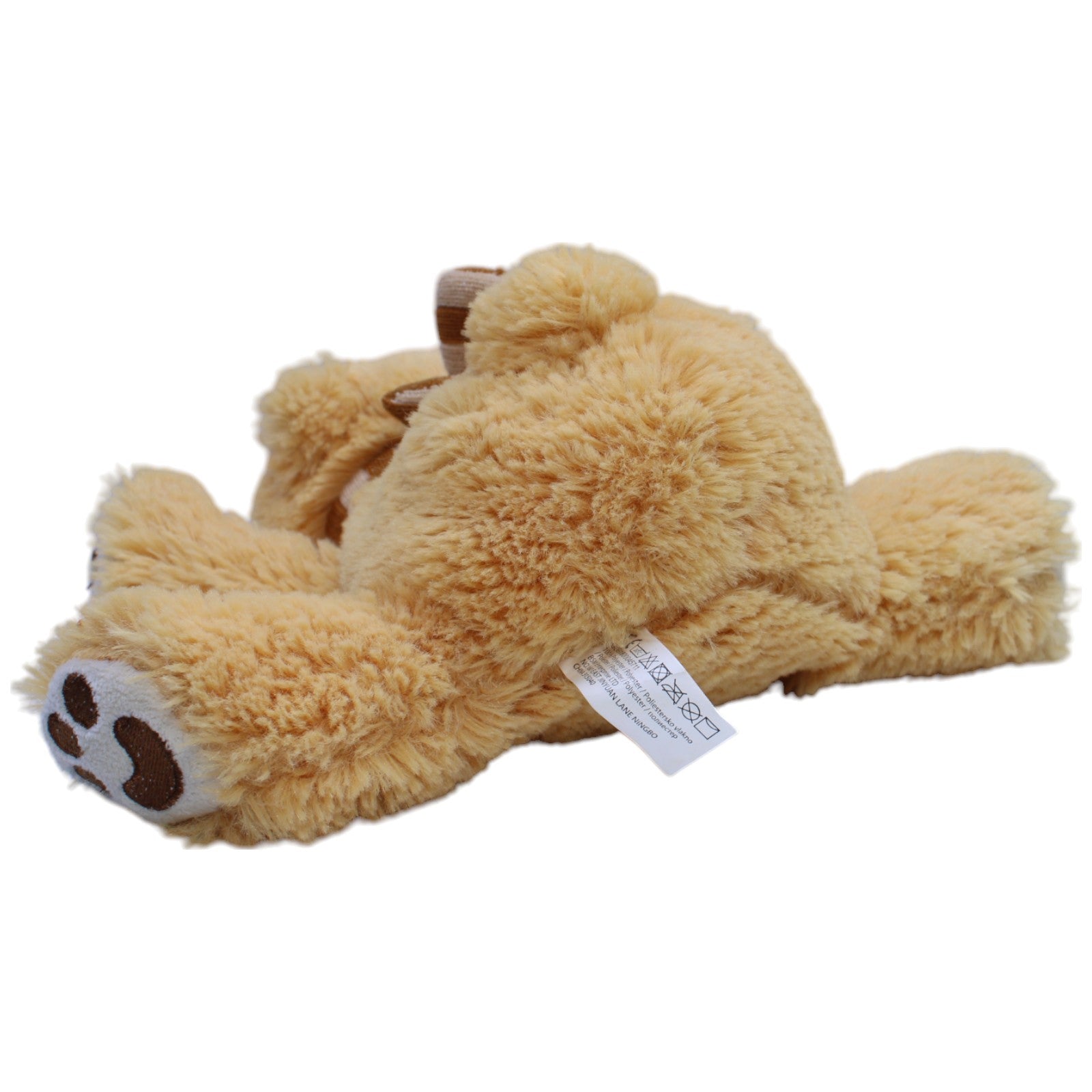 12310763 Kaufland Weicher Teddybär, liegend Kuscheltier Kumpel Leo Bär Gebraucht Teddy