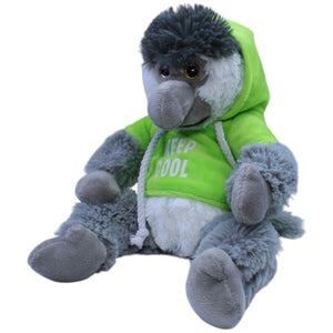 12310813 Morgenroth Nasenaffe mit Hoddie "Keep Cool" Kuscheltier Kumpel Leo Affe Gebraucht