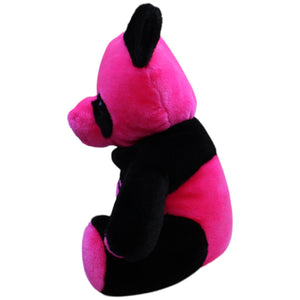 12310827 Krüger & Gregoriades Panda pink - schwarz Kuscheltier Kumpel Leo Bär Gebraucht Teddy