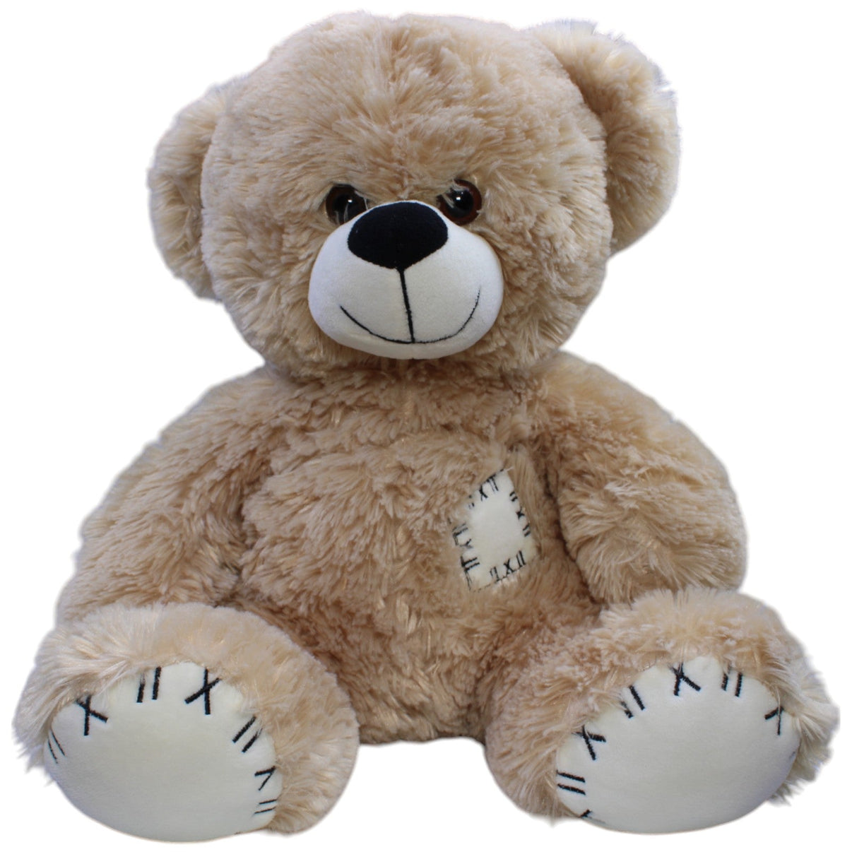 12310832 Besttoy Großer sitzender Teddybär, hellbraun Kuscheltier Kumpel Leo Bär Gebraucht Teddy