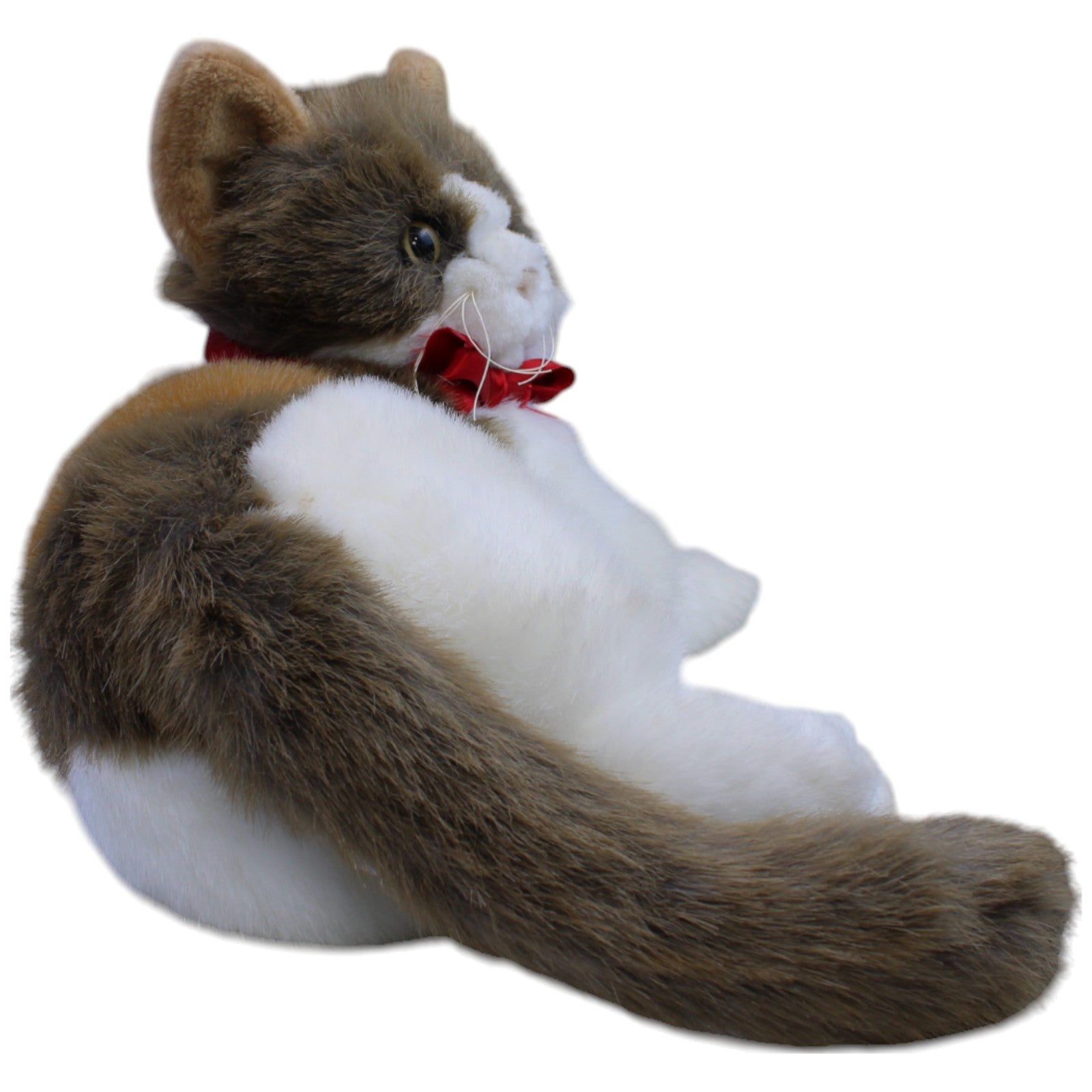 12310852 Uni - Toys Große schöne Katze Kuscheltier Kumpel Leo Gebraucht Vintage