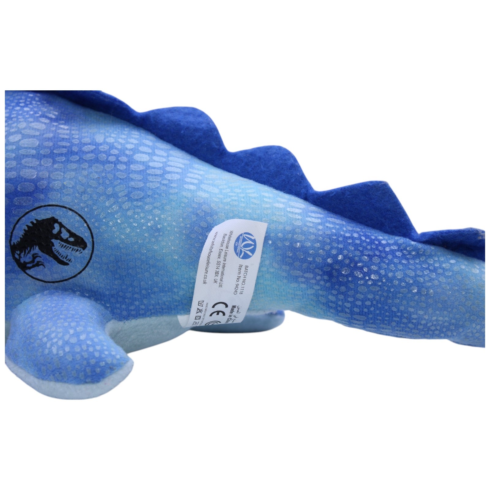 12310858 Whitehouse Leisure Jurassic World, Mosasaurus Kuscheltier Kumpel Leo Dino Dinosaurier Gebraucht