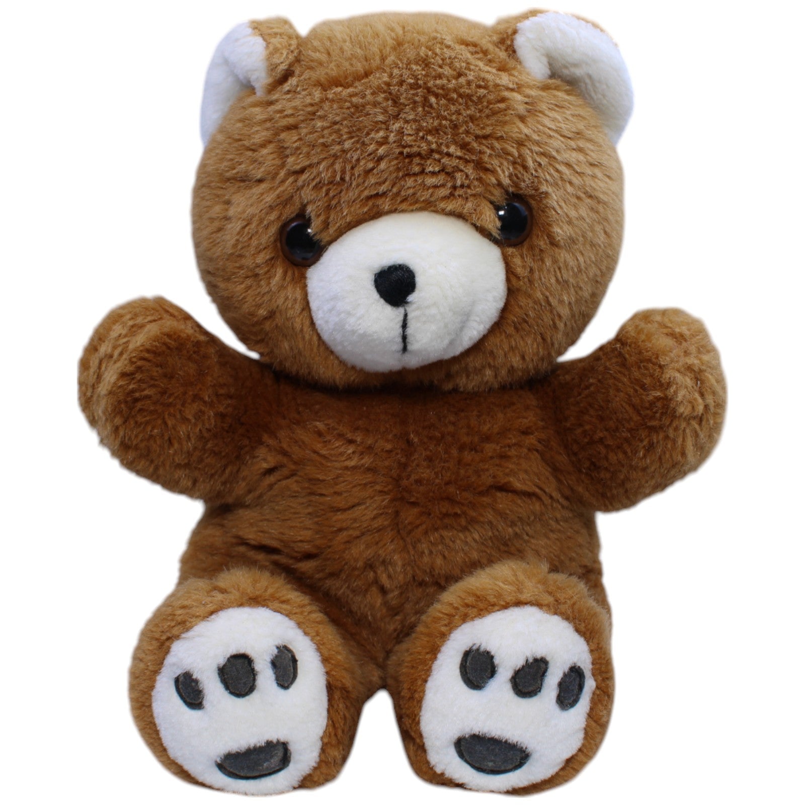 12310866 Unbekannt Süßer brauner Teddybär Kuscheltier Kumpel Leo Bär Gebraucht Teddy