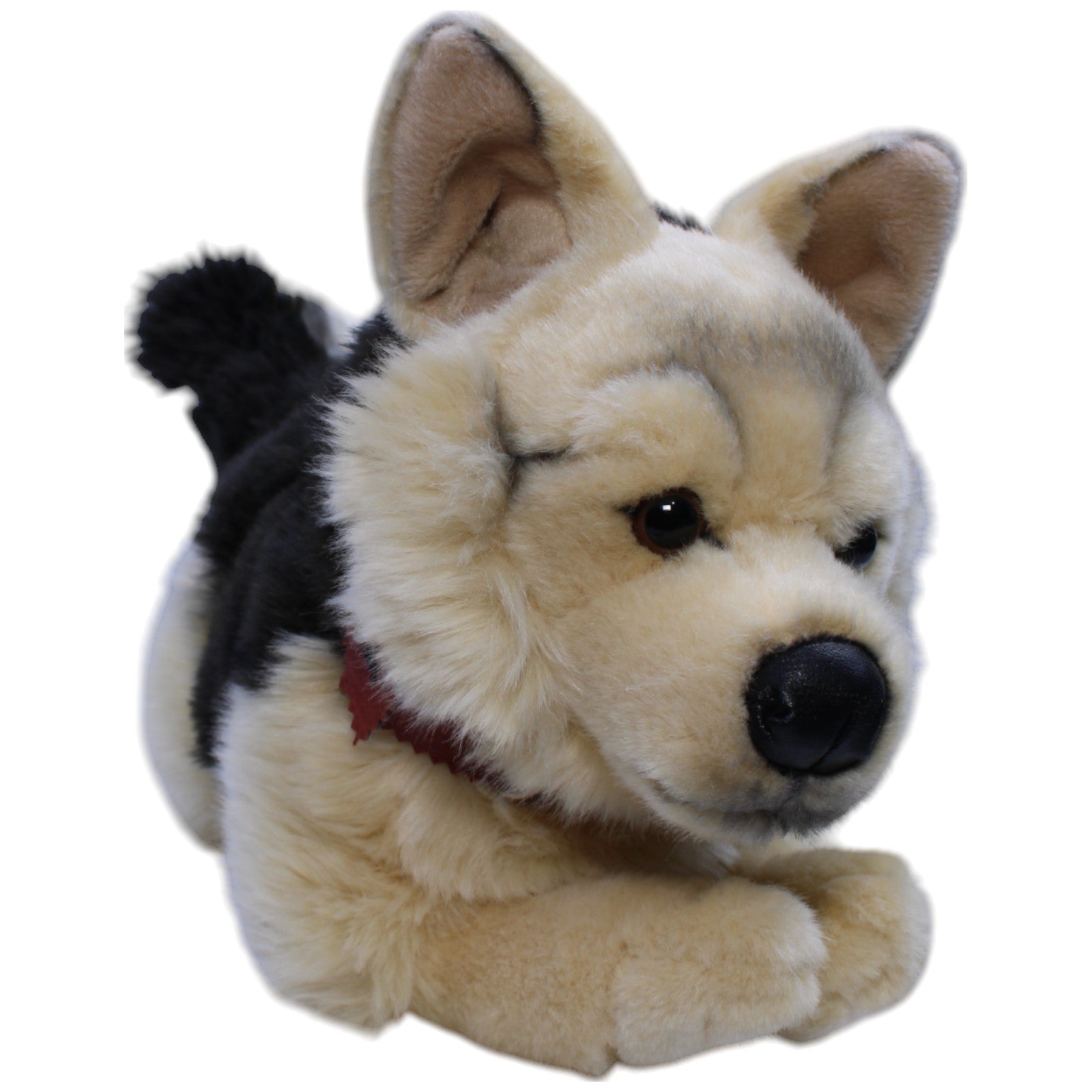 12310873 Uni - Toys Großer Deutscher Schäferhund mit Halsband Kuscheltier Kumpel Leo Gebraucht Hund