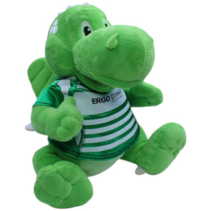 12310875 BRAUNS SpVgg Greuther Fürth, Drache Eddy im Heimtrikot 2009/10 Kuscheltier Kumpel Leo Fußball Gebraucht