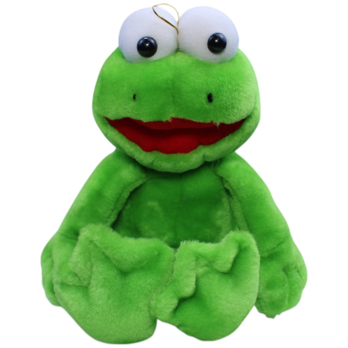 12310876 T.+J. Lustiger großer Frosch Kuscheltier Kumpel Leo Gebraucht Vintage