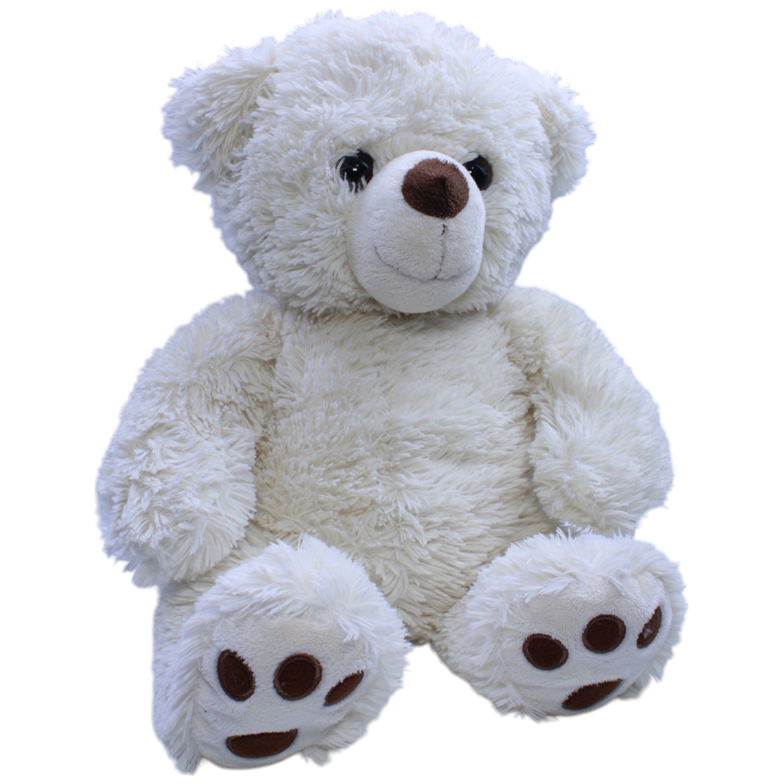 12310884 myToys Süßer XL Teddybär, weiß Kuscheltier Kumpel Leo Bär Gebraucht Teddy