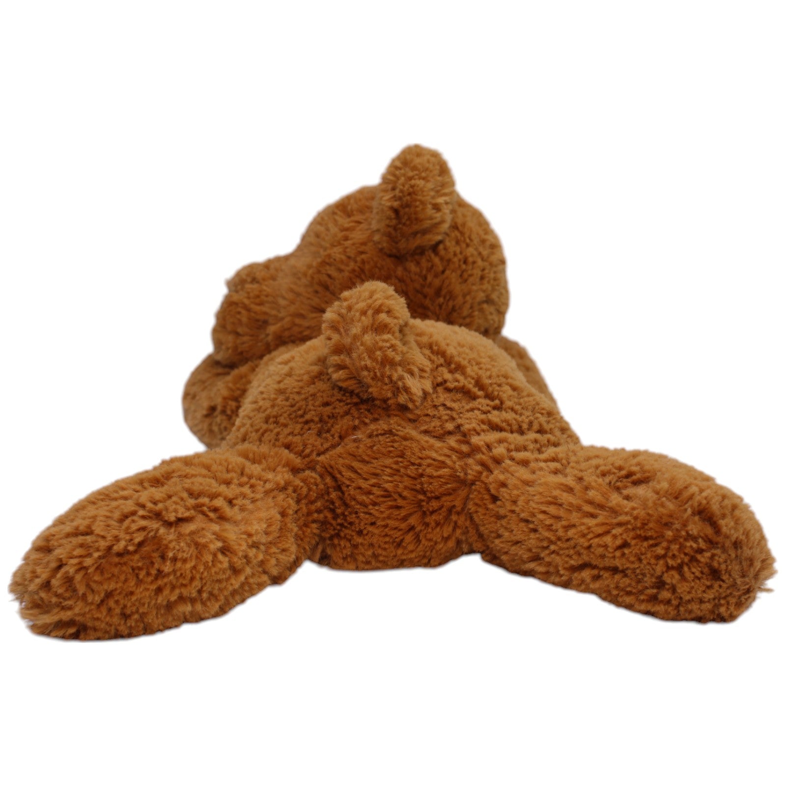 12310893 Unbekannt Weicher brauner Teddybär, liegend Kuscheltier Kumpel Leo Bär Gebraucht Teddy