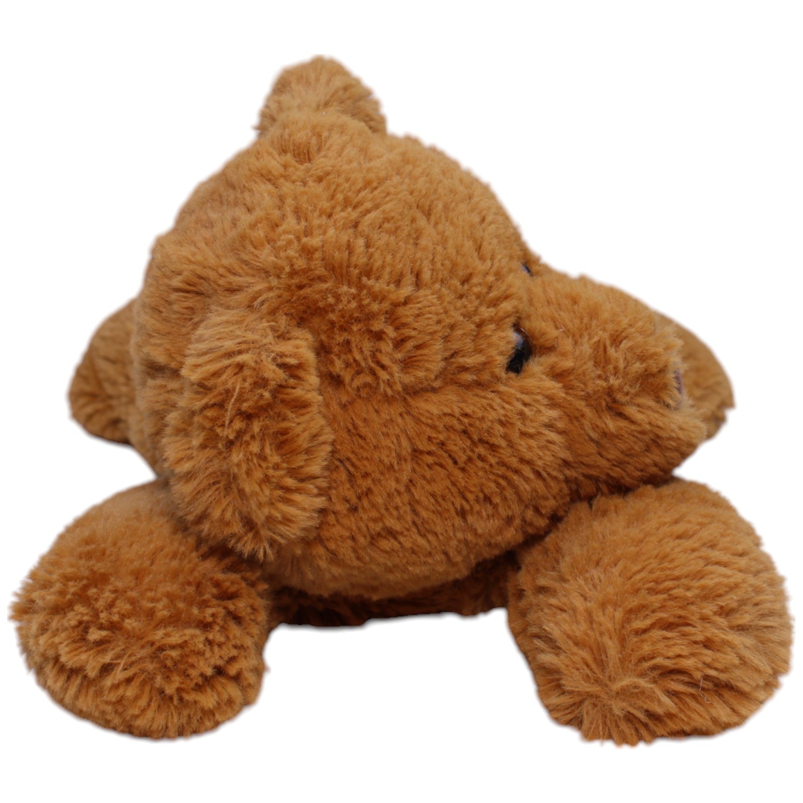 12310893 Unbekannt Weicher brauner Teddybär, liegend Kuscheltier Kumpel Leo Bär Gebraucht Teddy