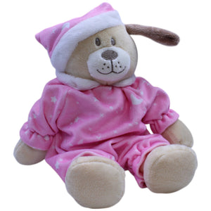 12310906 Heunec Weicher Hase mit rosa Schlafanzug Kuscheltier Kumpel Leo Bär Gebraucht