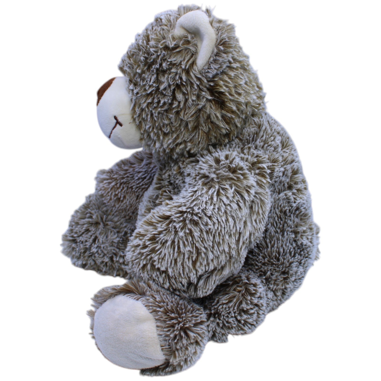 12310909 GLOREX Süßer wuscheliger Teddybär Kuscheltier Kumpel Leo Bär Gebraucht Teddy