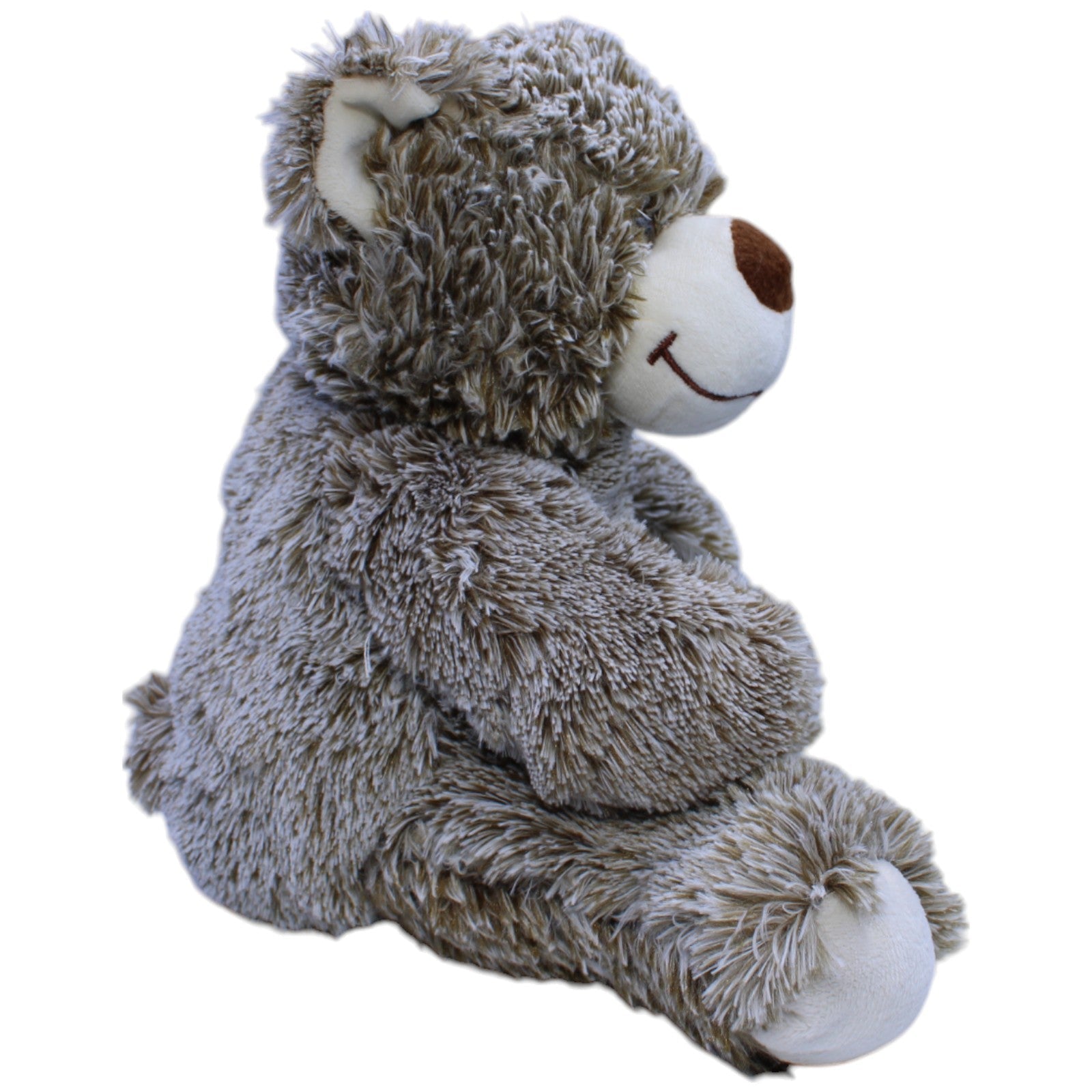 12310909 GLOREX Süßer wuscheliger Teddybär Kuscheltier Kumpel Leo Bär Gebraucht Teddy