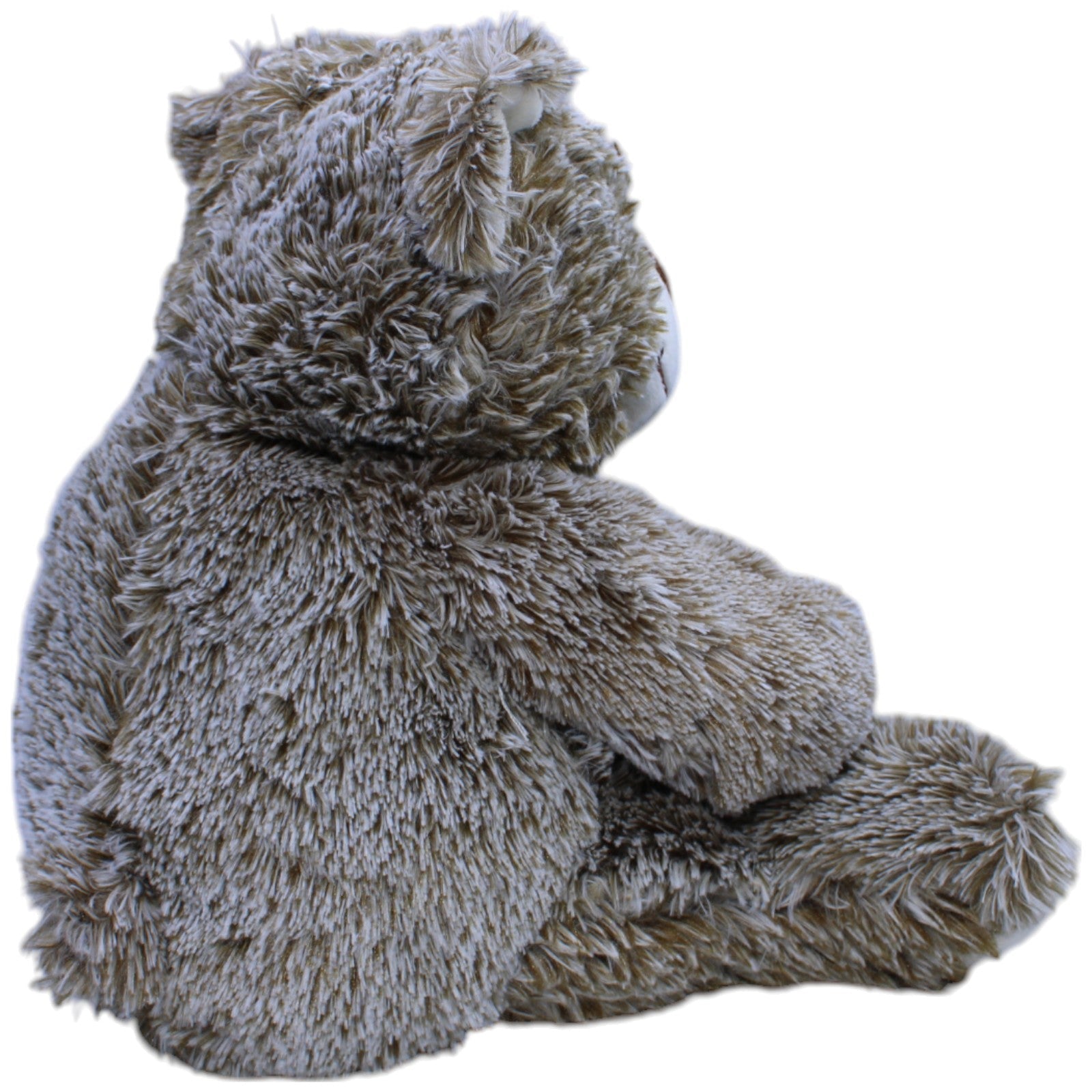 12310909 GLOREX Süßer wuscheliger Teddybär Kuscheltier Kumpel Leo Bär Gebraucht Teddy