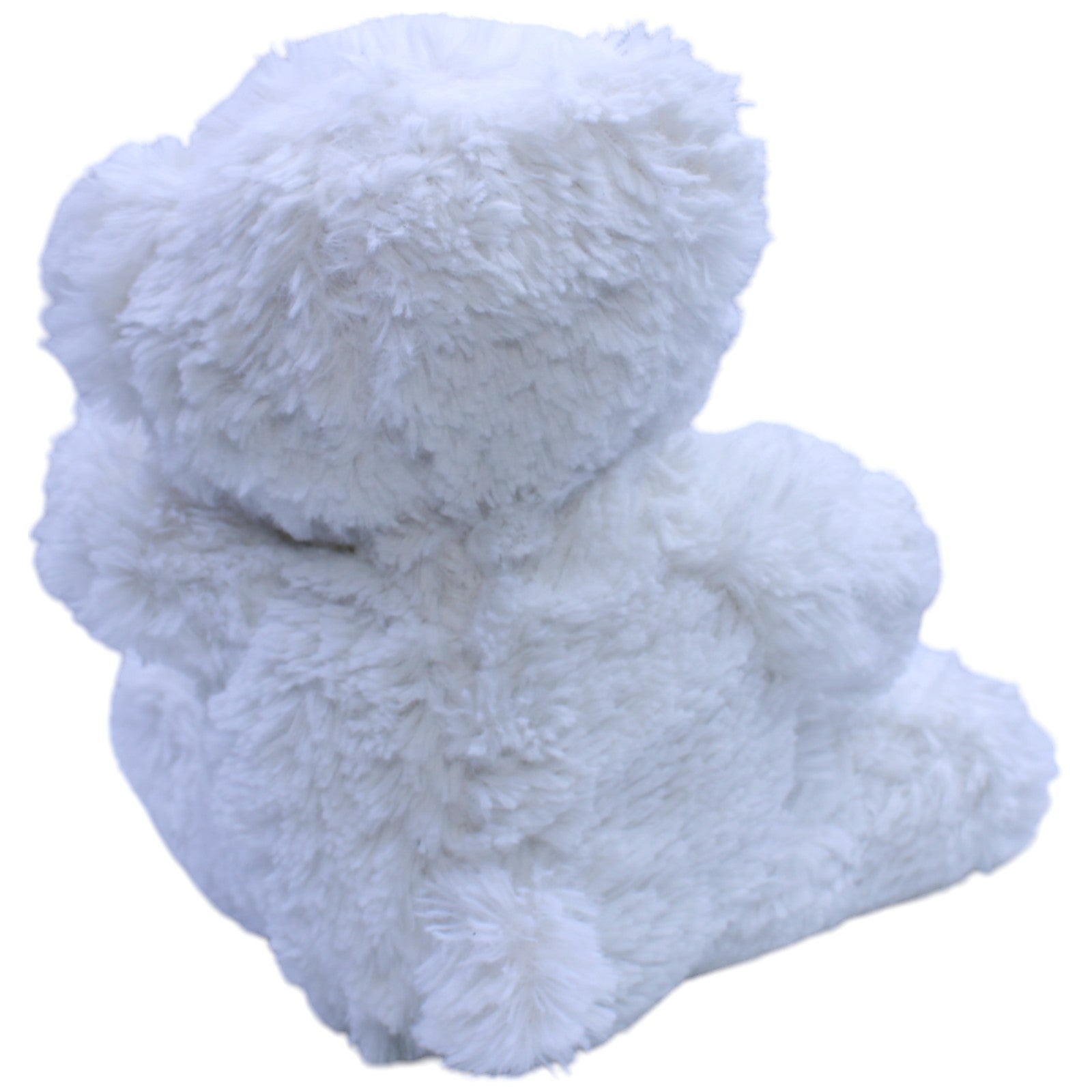 12310930 Unbekannt Weißer wuscheliger Teddybär Kuscheltier Kumpel Leo Bär Gebraucht Teddy