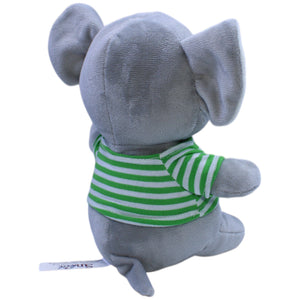 12310934 Sunkid Süßer Elefant mit grün gestreiftem Shirt Kuscheltier Kumpel Leo Gebraucht