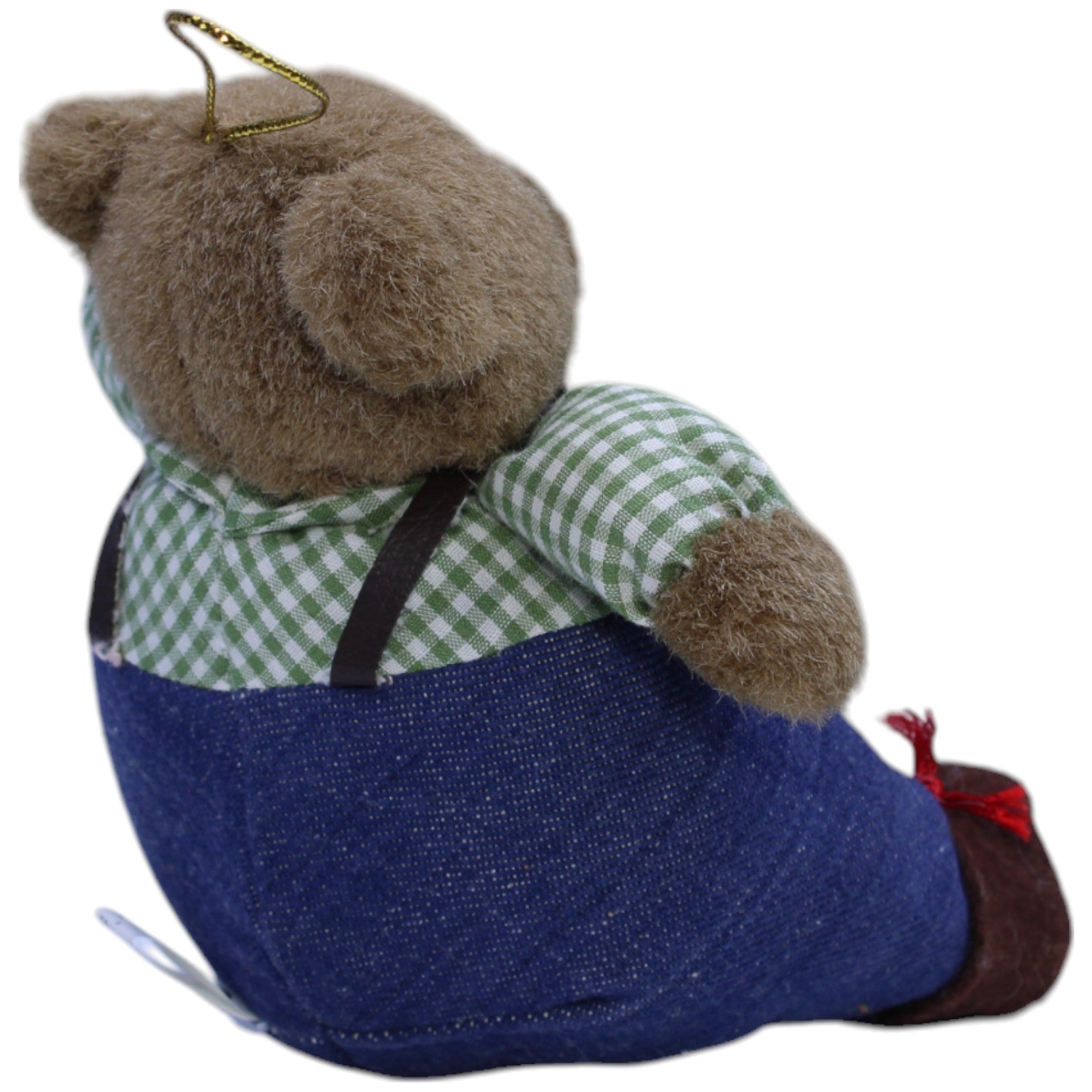 12310949 W.E.R Süßer Teddybär mit Hosenträgern Kuscheltier Kumpel Leo Bär Gebraucht Teddy