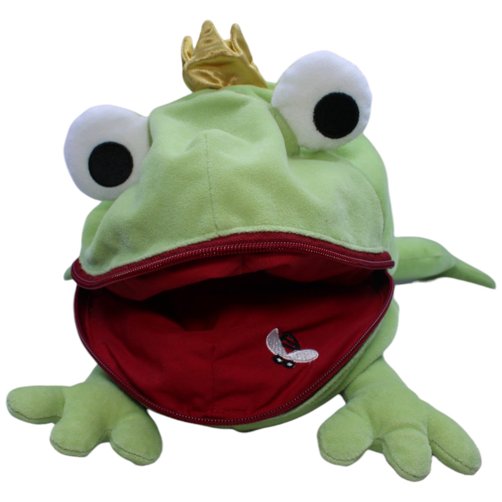 12310956 IKEA Frosch zum befüllen, MINNEN GRODA (ohne Zipper) Kuscheltier Kumpel Leo Gebraucht