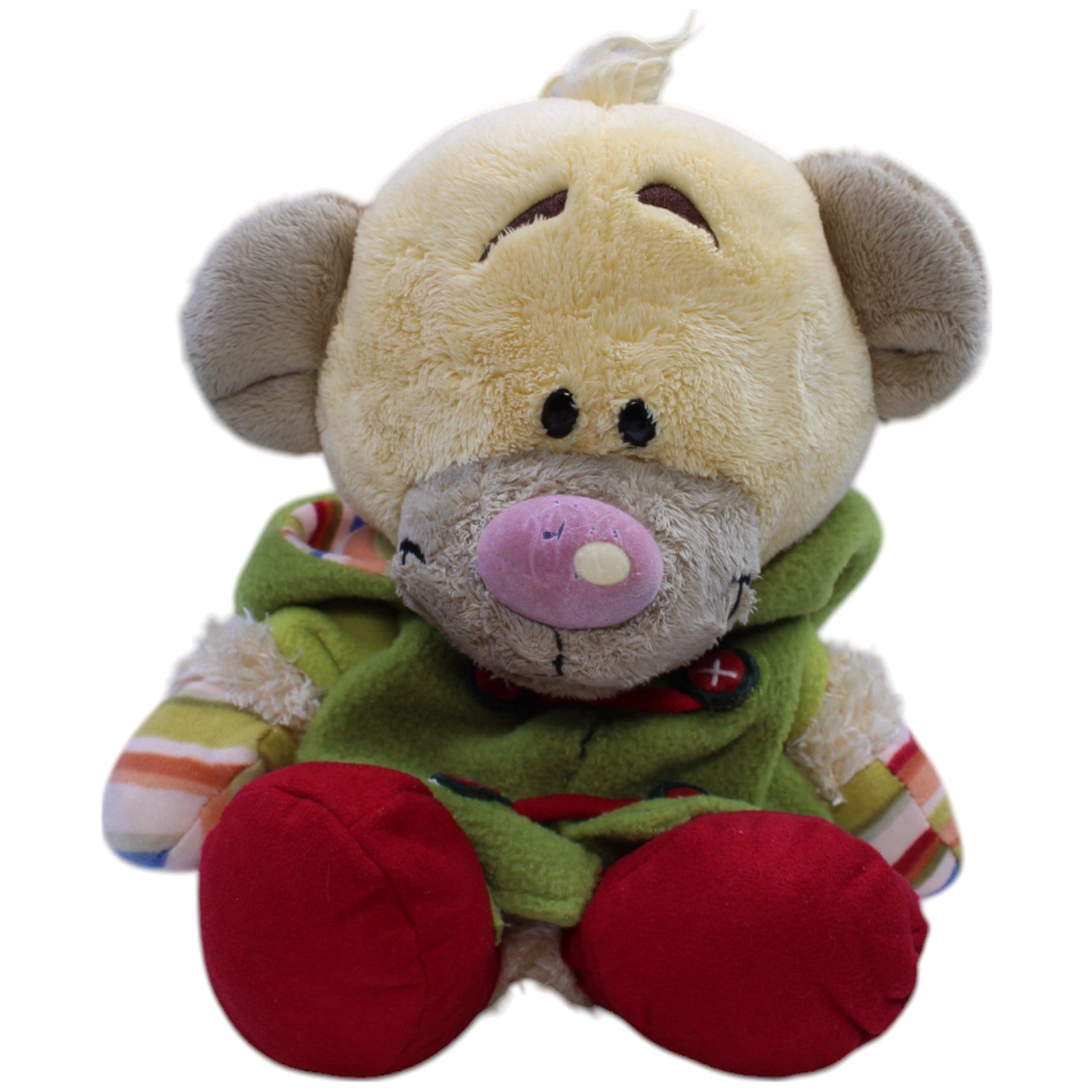 12310960 Depesche Teddybär Pimboli mit Wintermantel, Handschuhen und Stiefel Kuscheltier Kumpel Leo Bär Diddl Gebraucht