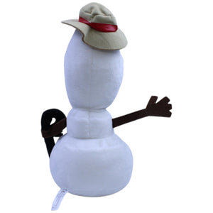 12310977 Nicotoy Schneemann Olaf mit Hut und Wanderstock aus Disney Frozen Plüschfigur Kumpel Leo Die Eiskönigin Disney Gebraucht