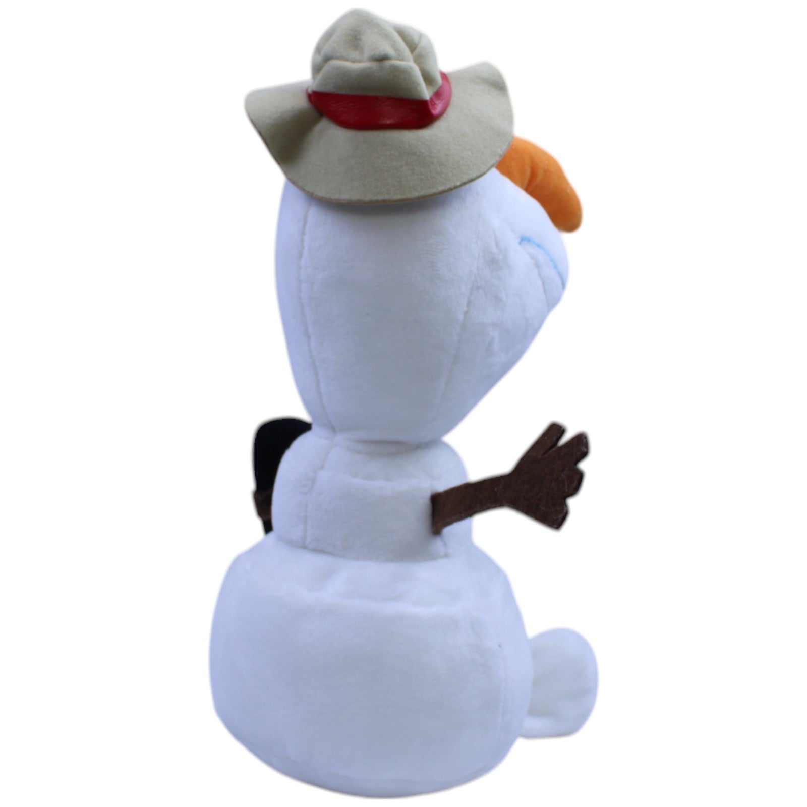 12310977 Nicotoy Schneemann Olaf mit Hut und Wanderstock aus Disney Frozen Plüschfigur Kumpel Leo Die Eiskönigin Disney Gebraucht