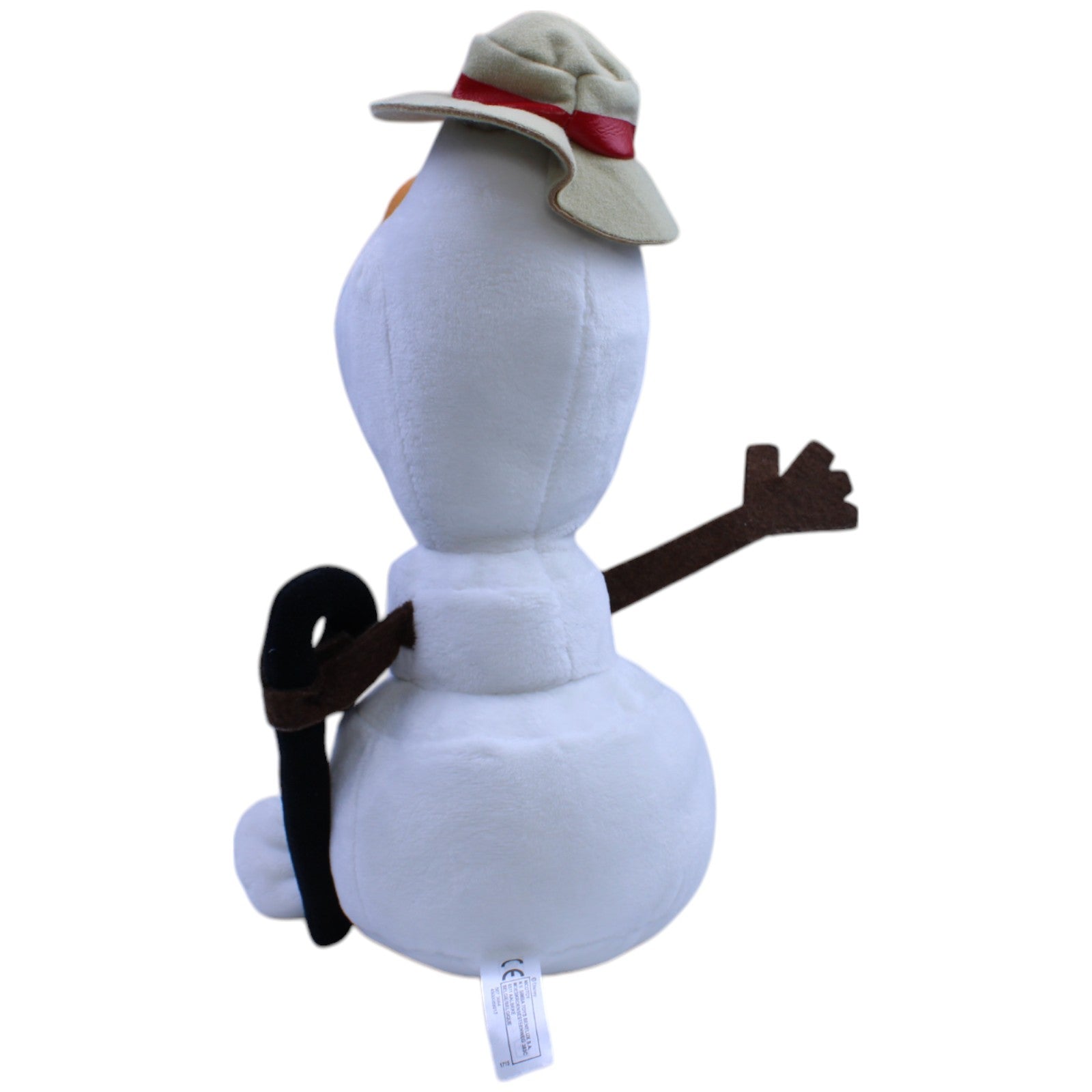 12310977 Nicotoy Schneemann Olaf mit Hut und Wanderstock aus Disney Frozen Plüschfigur Kumpel Leo Die Eiskönigin Disney Gebraucht