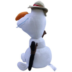 12310977 Nicotoy Schneemann Olaf mit Hut und Wanderstock aus Disney Frozen Plüschfigur Kumpel Leo Die Eiskönigin Disney Gebraucht