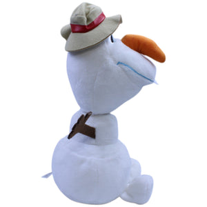 12310977 Nicotoy Schneemann Olaf mit Hut und Wanderstock aus Disney Frozen Plüschfigur Kumpel Leo Die Eiskönigin Disney Gebraucht