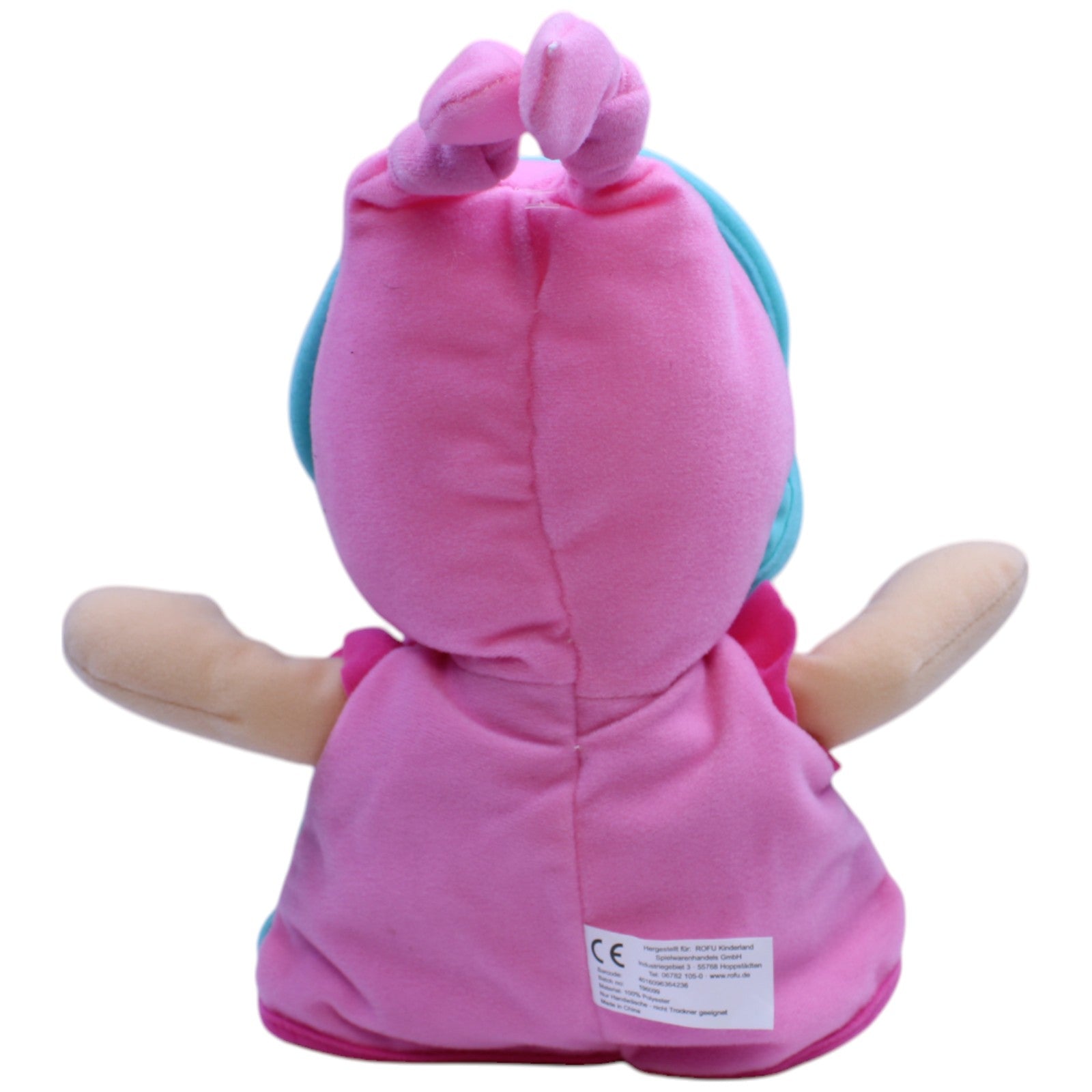 12310985 Rofu Spielwaren Weichpuppe Maggy mit Rassel Kuscheltier Kumpel Leo Gebraucht Vintage