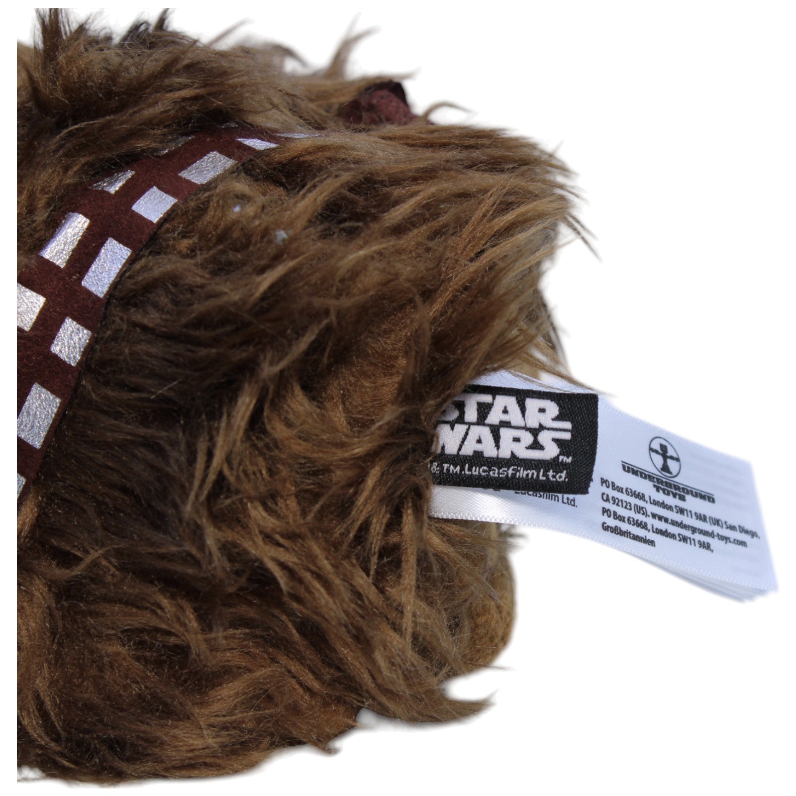 12310992 Underground Toys Chewbacca aus Star Wars mit Sound Plüschfigur Kumpel Leo Gebraucht