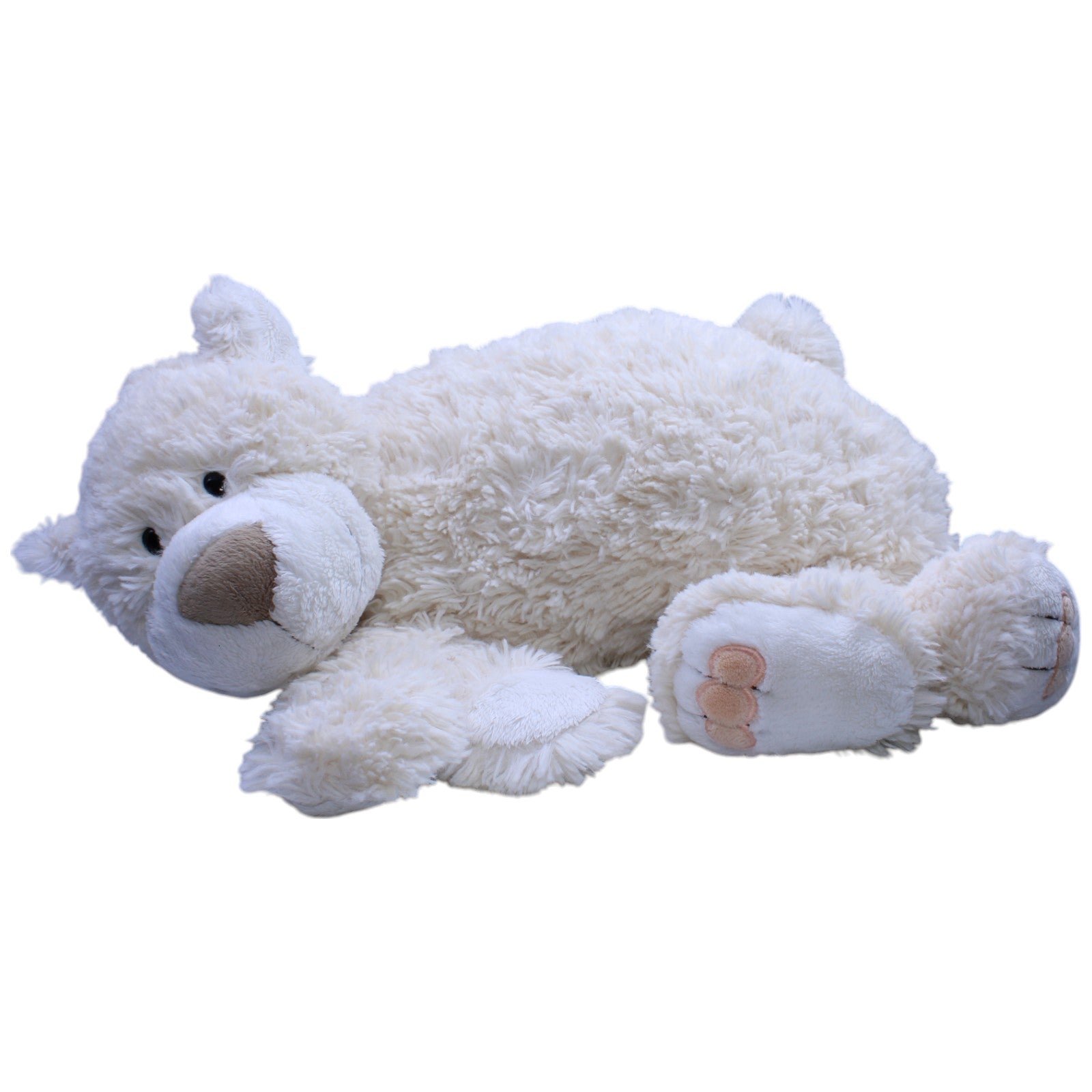 12311006 NICI XL Eisbär, liegend Kuscheltier Kumpel Leo Bär Gebraucht Teddy