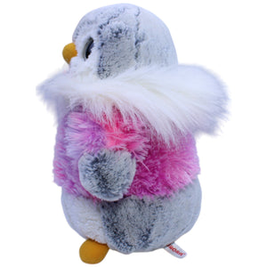 12311007 Aurora Pinguin mit pinker Jacke und Schleife Kuscheltier Kumpel Leo Gebraucht