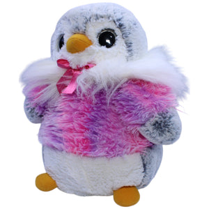 12311007 Aurora Pinguin mit pinker Jacke und Schleife Kuscheltier Kumpel Leo Gebraucht