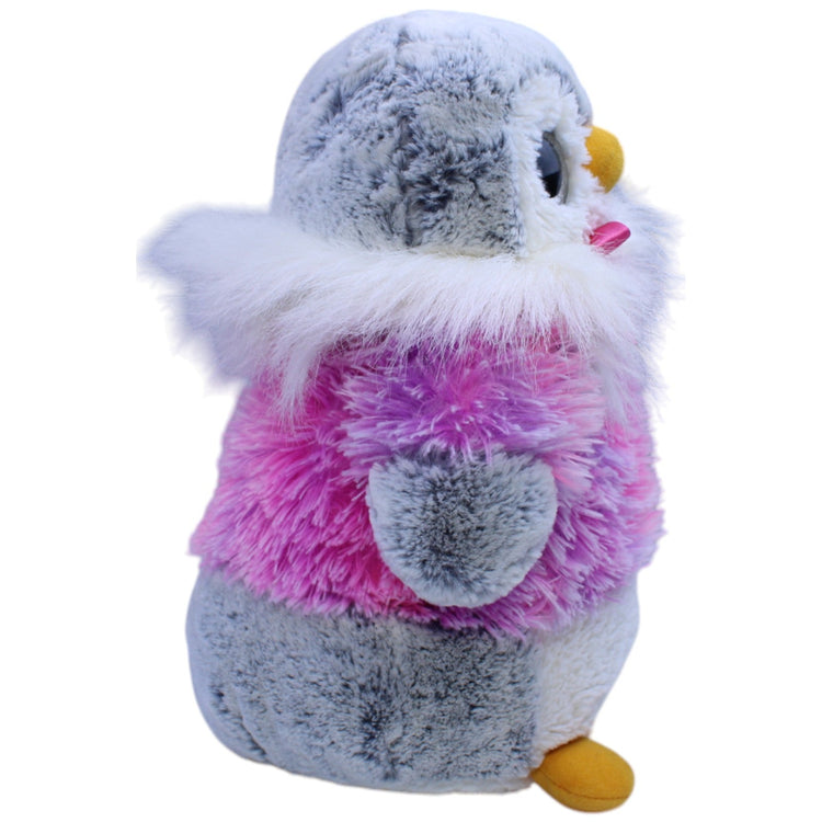 12311007 Aurora Pinguin mit pinker Jacke und Schleife Kuscheltier Kumpel Leo Gebraucht