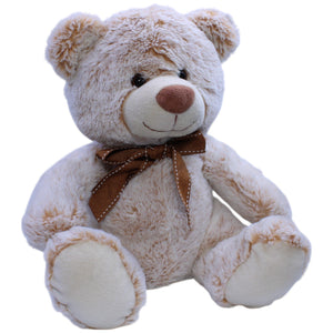 12311011 Nicotoy Süßer Teddybär mit brauner Schleife Kuscheltier Kumpel Leo Bär Gebraucht Teddy