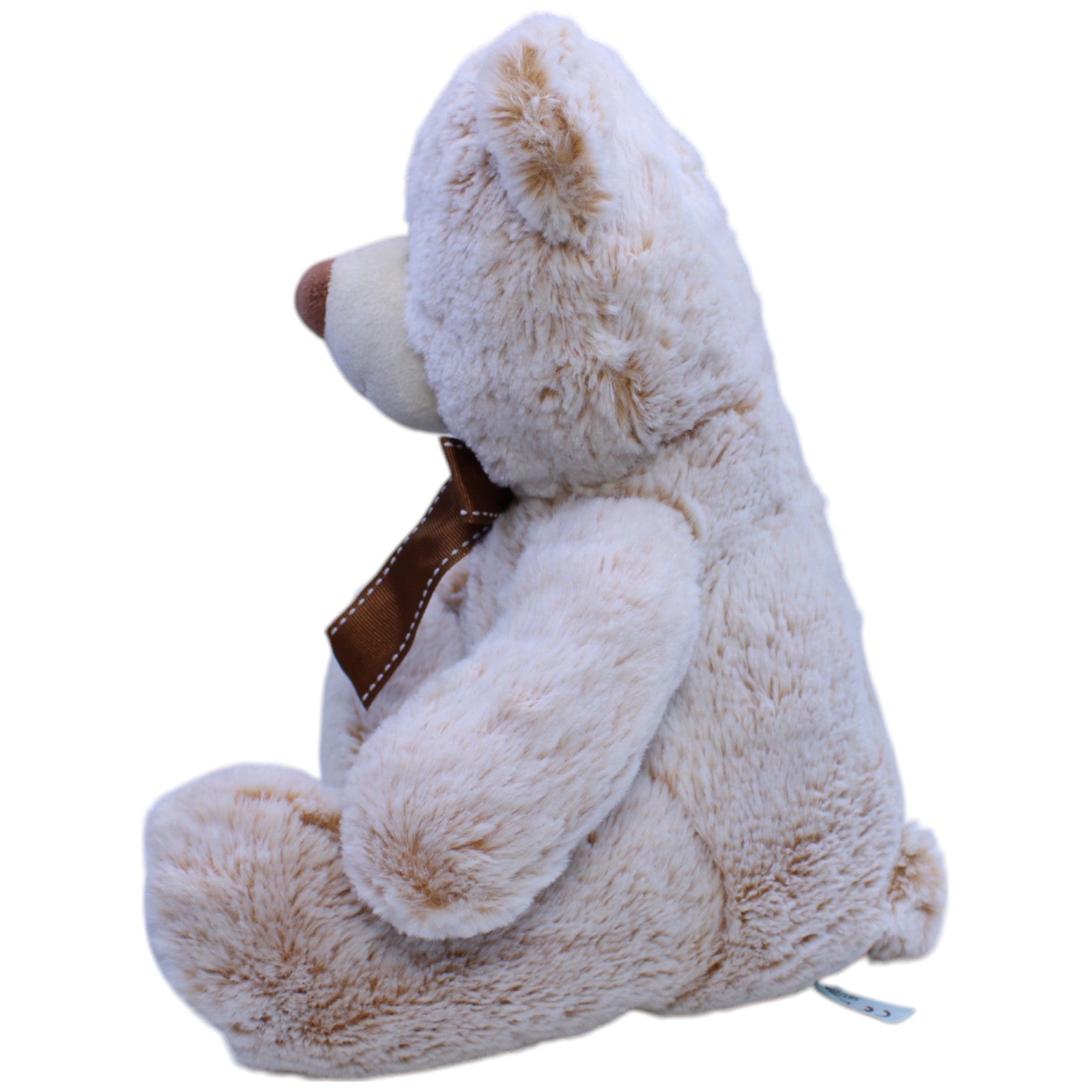 12311011 Nicotoy Süßer Teddybär mit brauner Schleife Kuscheltier Kumpel Leo Bär Gebraucht Teddy