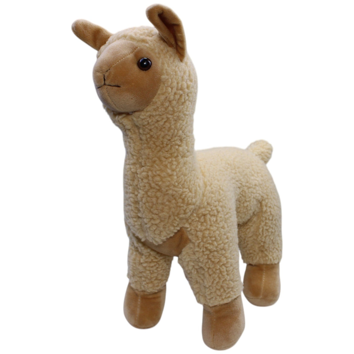 12311019 Dino Toys Großes braunes Alpaka Kuscheltier Kumpel Leo Gebraucht Lama