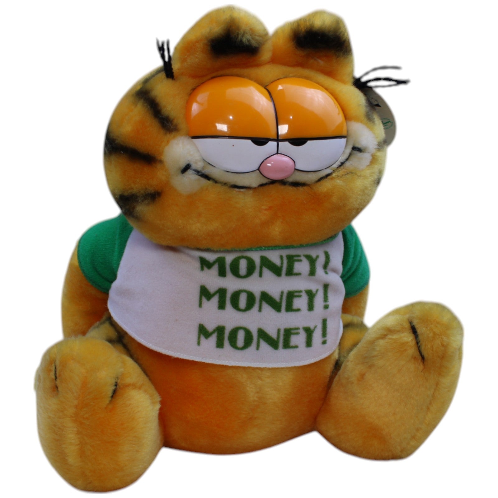 12311029 Dakin, Inc. Kater Garfield " MONEY!" Spardose Kumpel Leo Gebraucht Vintage