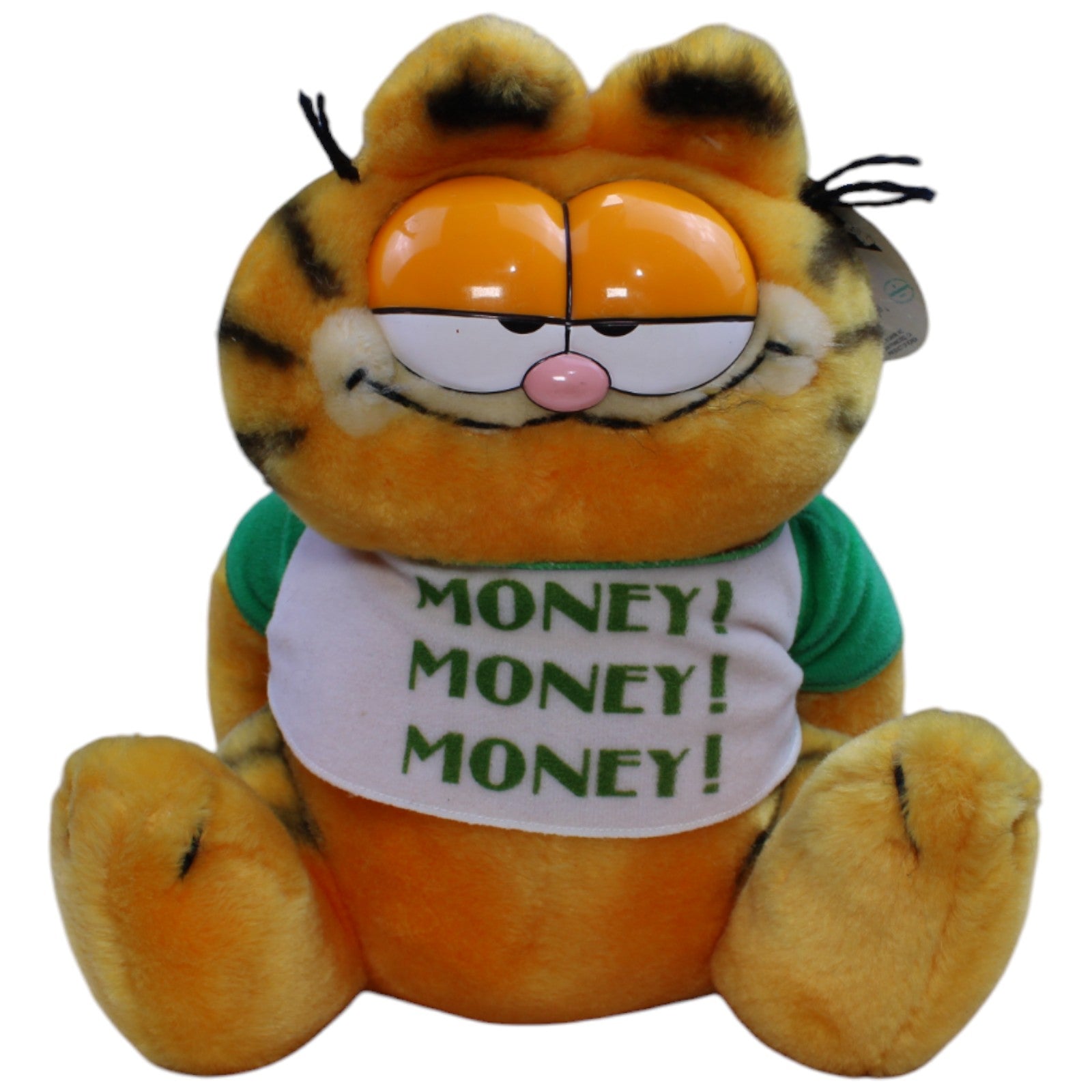 12311029 Dakin, Inc. Kater Garfield " MONEY!" Spardose Kumpel Leo Gebraucht Vintage