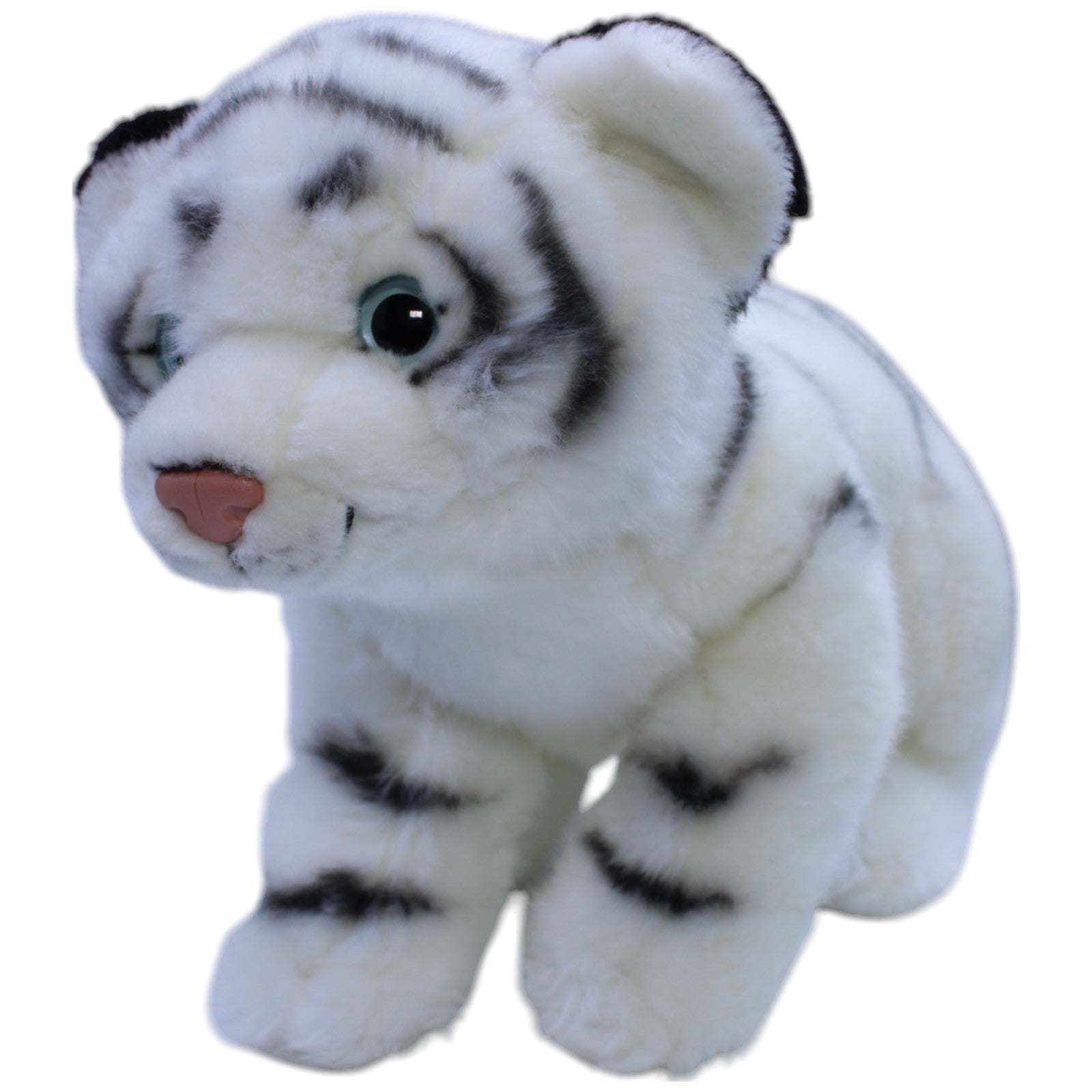 12311035 Animal Alley Toys "R" Us, süßes weißer Tiger Baby Kuscheltier Kumpel Leo Gebraucht