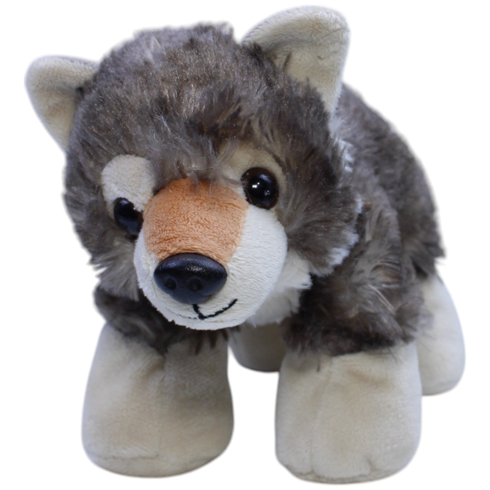 12311043 Wild Republic Hug'ems, Wolf Kuscheltier Kumpel Leo Gebraucht