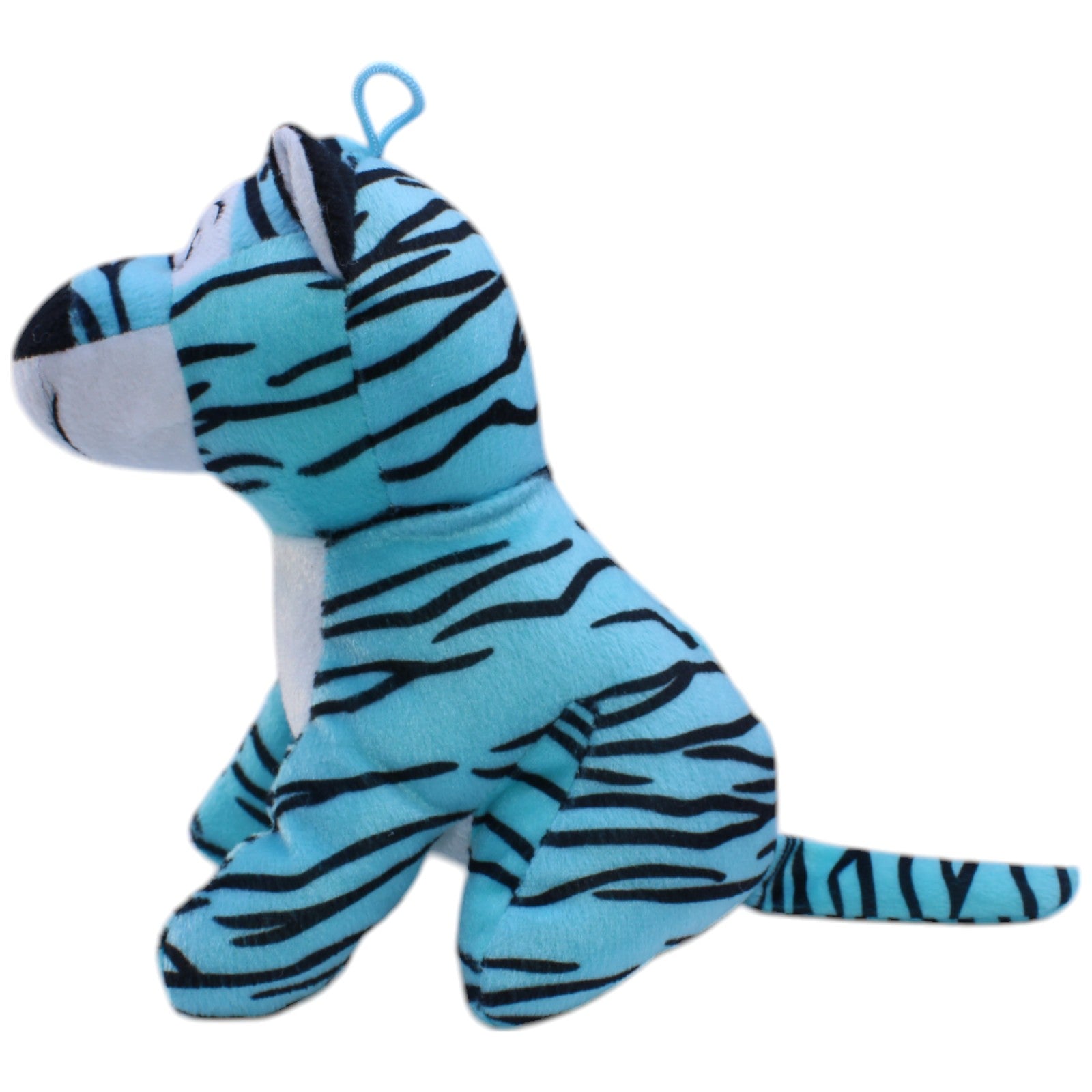 12311081 FLOTI Flos Toys, türkiser Tiger Kuscheltier Kumpel Leo Gebraucht