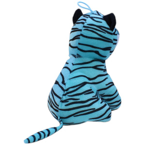 12311081 FLOTI Flos Toys, türkiser Tiger Kuscheltier Kumpel Leo Gebraucht