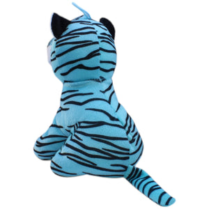 12311081 FLOTI Flos Toys, türkiser Tiger Kuscheltier Kumpel Leo Gebraucht