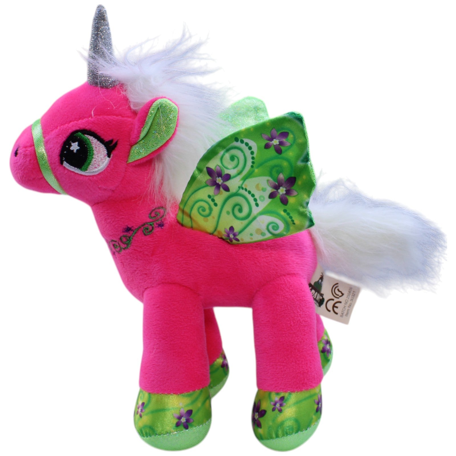 12311085 Dino Toys Paws by Dino, pinkes Pegasus Einhorn Kuscheltier Kumpel Leo Gebraucht