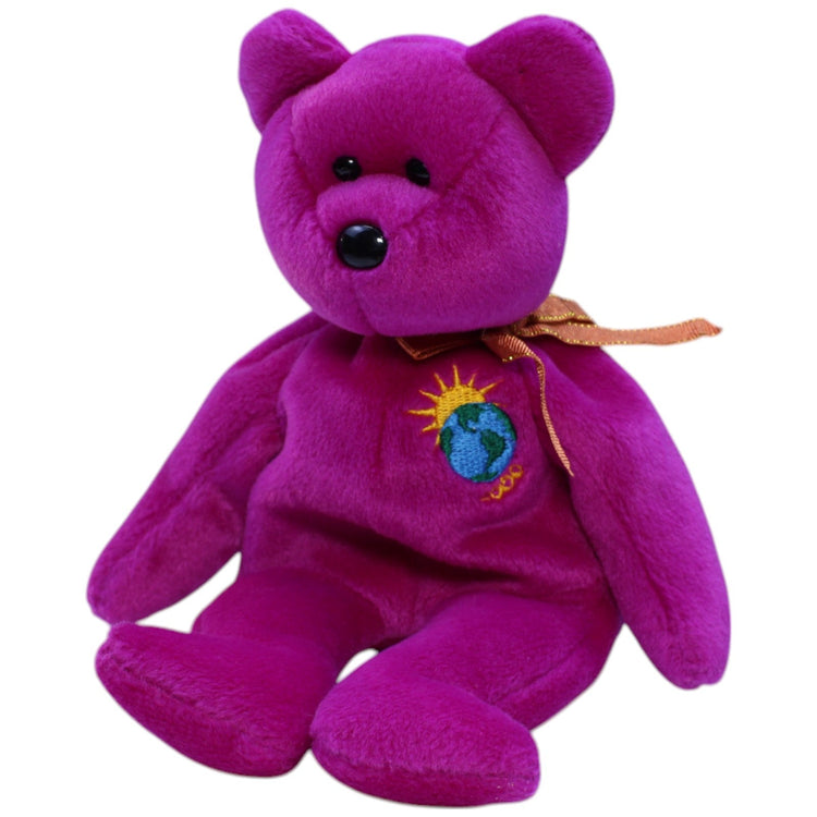 12311088 TY Beanie Baby, Millennium Kuscheltier Kumpel Leo Bär Gebraucht Teddy