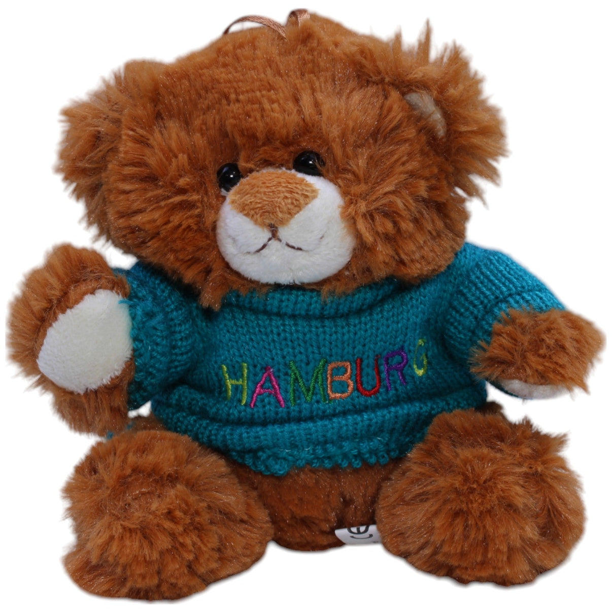 12311127 Menk Souvenirs Teddybär mit Hamburg Pullover Kuscheltier Kumpel Leo Bär Gebraucht Teddy