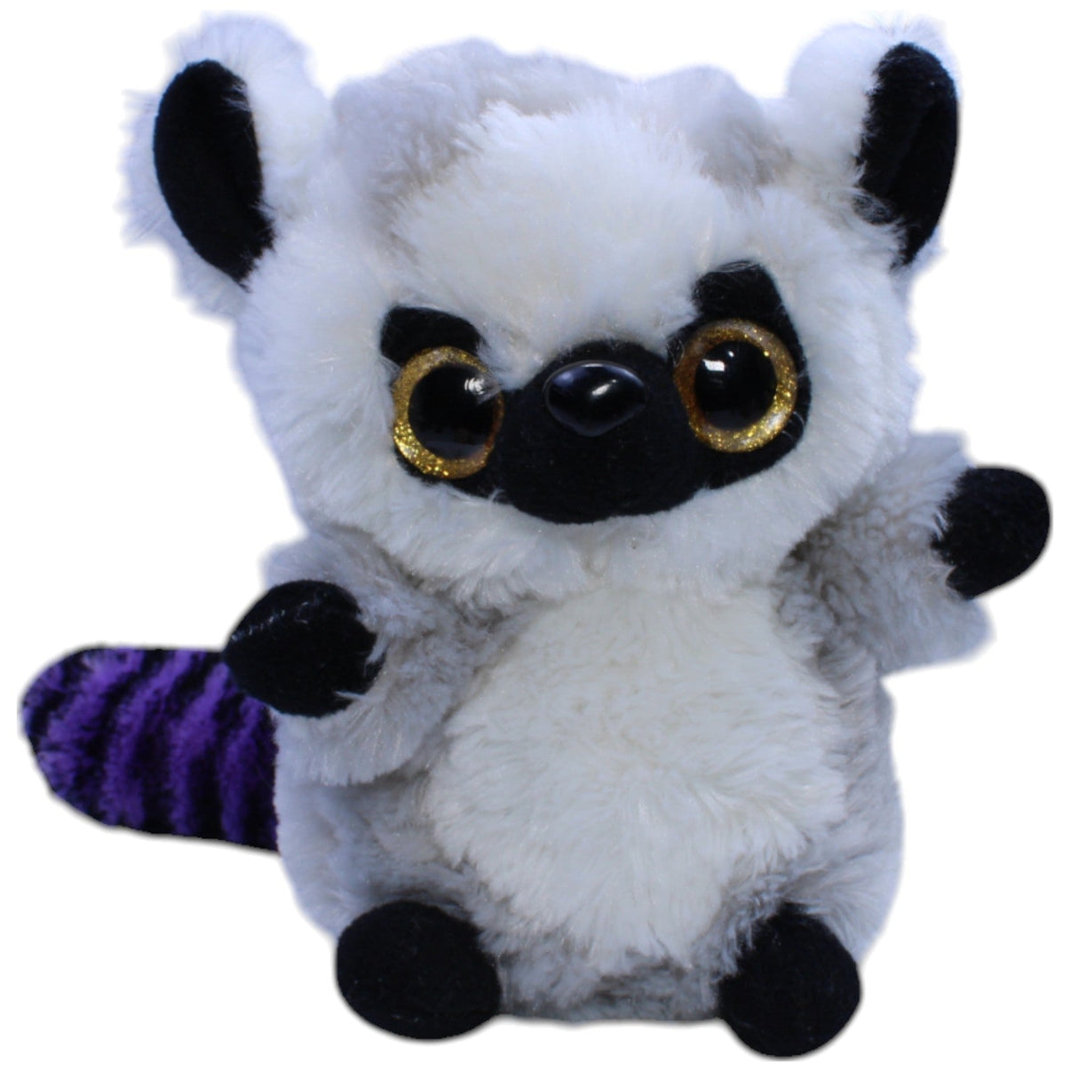 12311130 Landahl & Baumann Lemur mit Glitzeraugen Kuscheltier Kumpel Leo Gebraucht