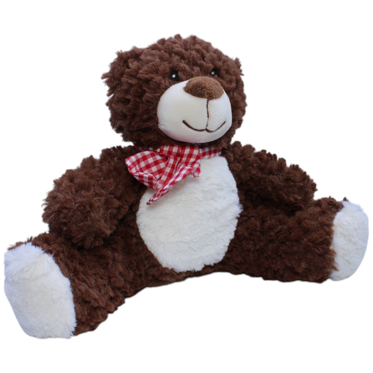 12311134 Primatis Teddybär mit kariertem Schal Kuscheltier Kumpel Leo Bär Gebraucht Teddy